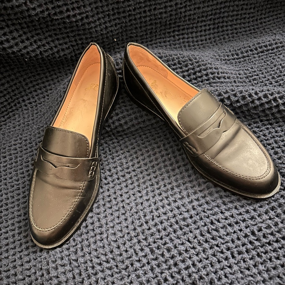 Black women J crew shoes